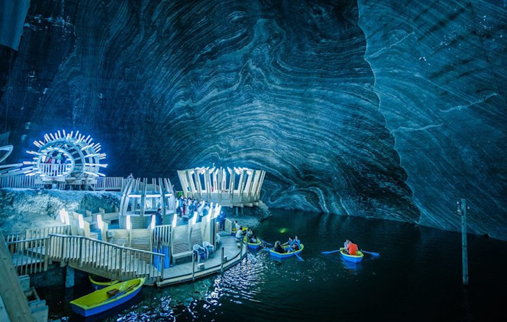 Mine theme park in Romania