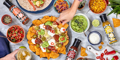 A feast of Rubies in the Rubble foods