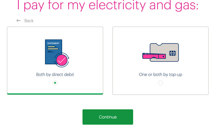 An example of Bulb describe a prepayment meter