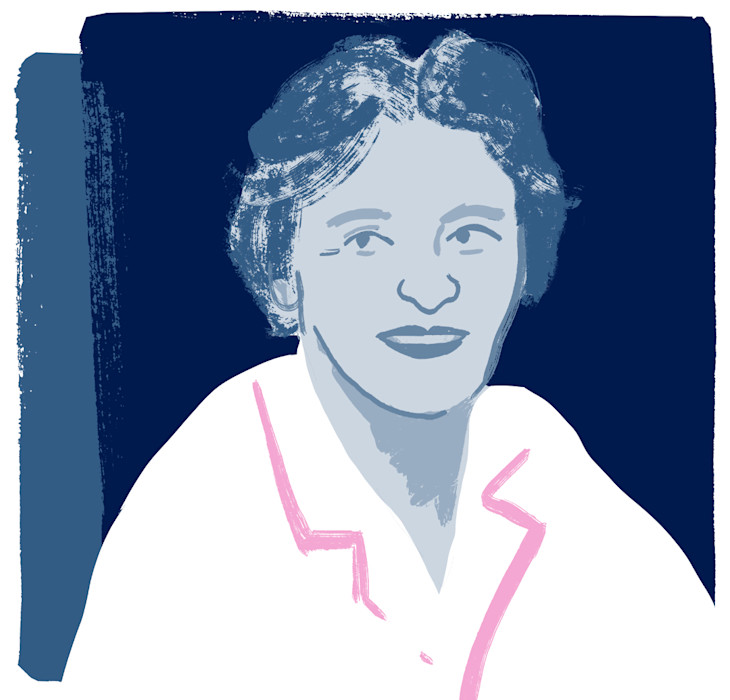 Illustration of Dr. Mária Telkes