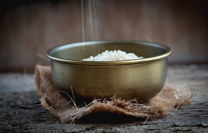 Qi Chi bowl of steam rice