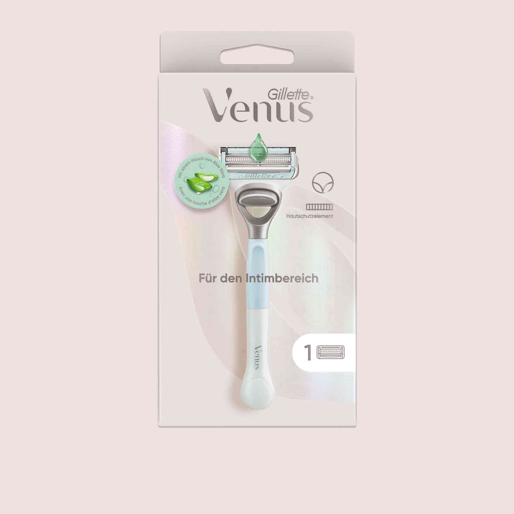 Gillette Venus Schamrasierer im Paket
