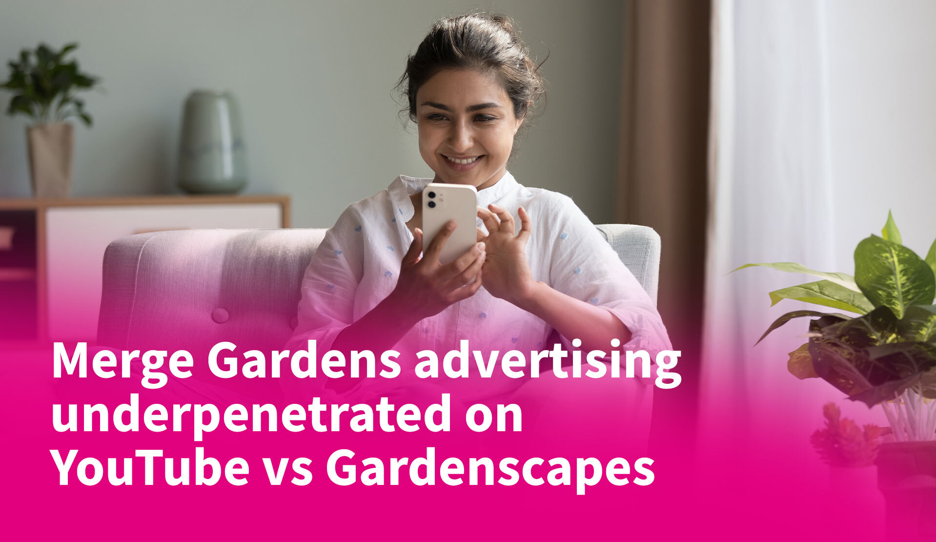 Merge Gardens Advertising Underpenetrated on YouTube vs Gardenscapes