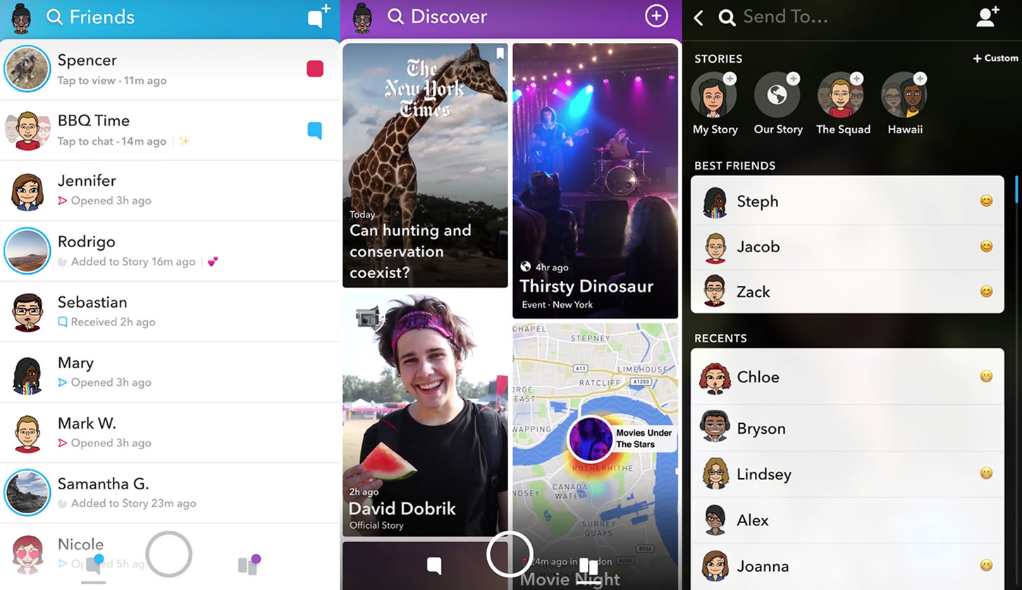 Snapchat Redesign Downloads Hero Image