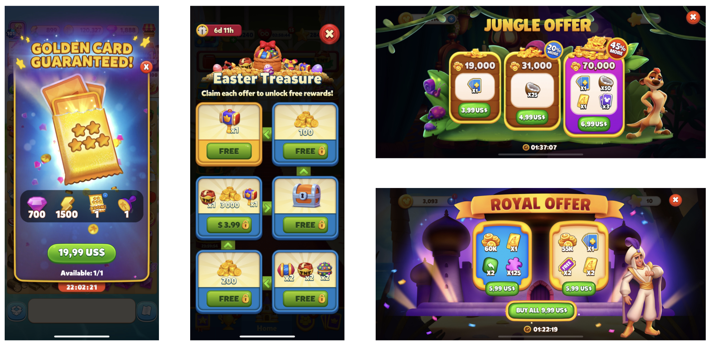 Golden card guaranteed Golden card guaranteed