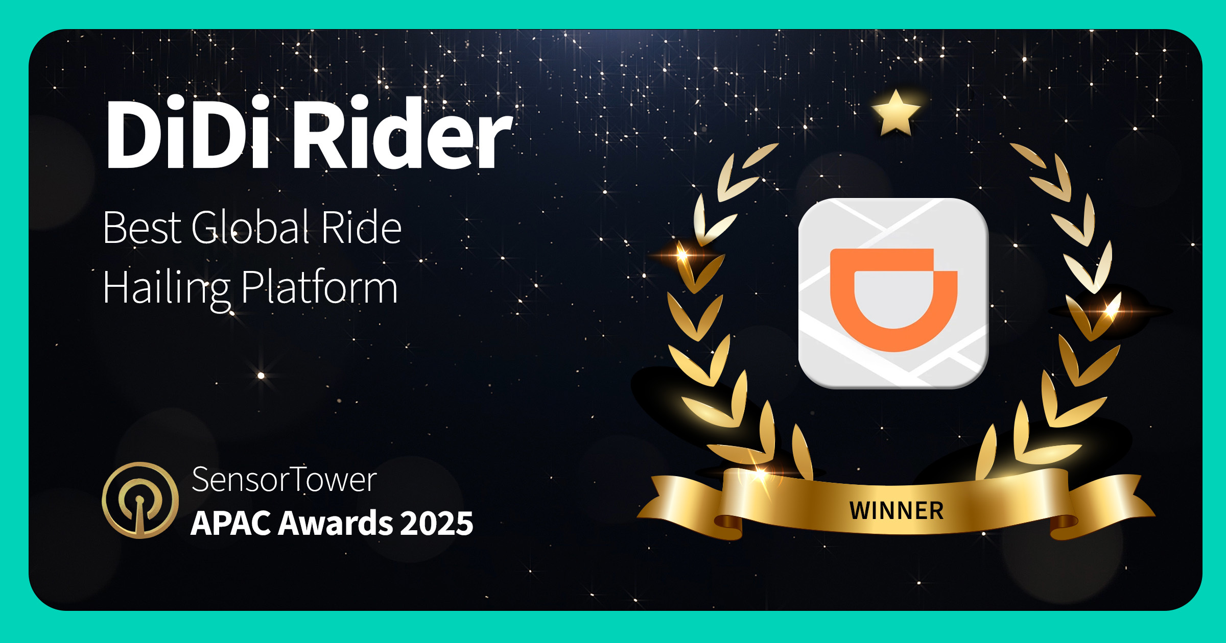 APAC Awards 2025 DiDi Rider APAC Awards 2025 DiDi Rider