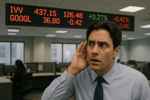 Shhhh… Stock Tickers Heard Around The Office