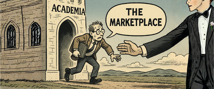 The Public Service of Pushing Brains Into Industry