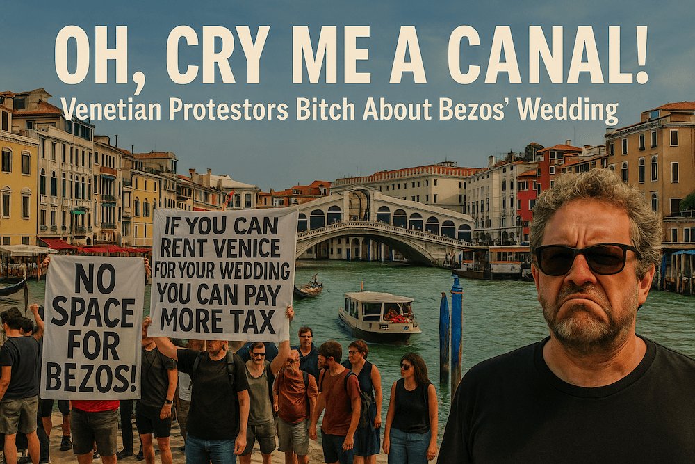 Oh, Cry Me a Canal!