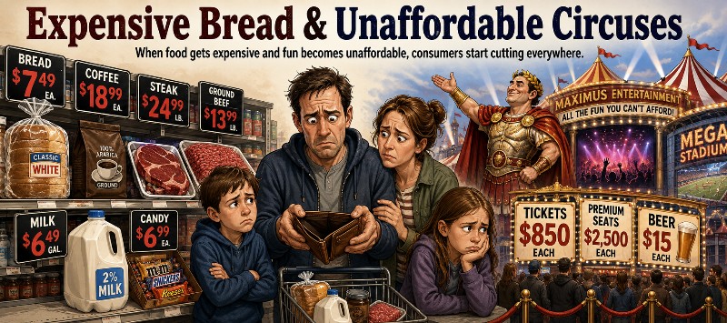 Expensive Bread & Unaffordable Circuses