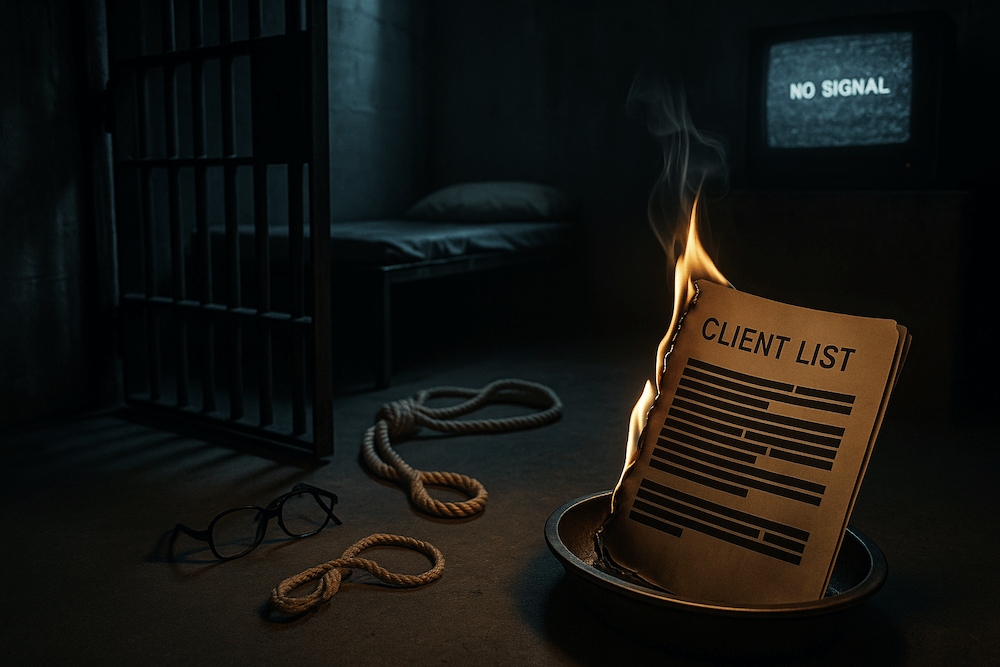 The DOJ Killed Itself! (Unlike Epstein)