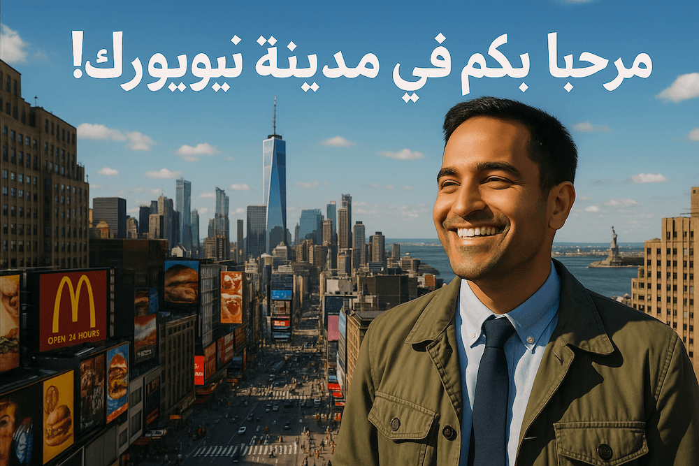 مرحباً بكم في مدينة نيويورك!