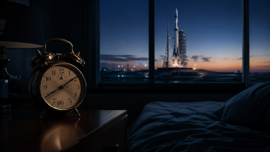 SpaceX’s Trillion-Dollar Alarm Clock
