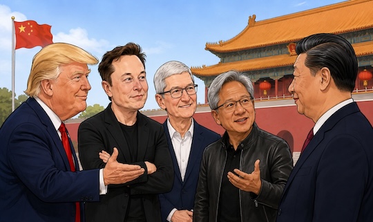America’s AI Elite Journey to China
