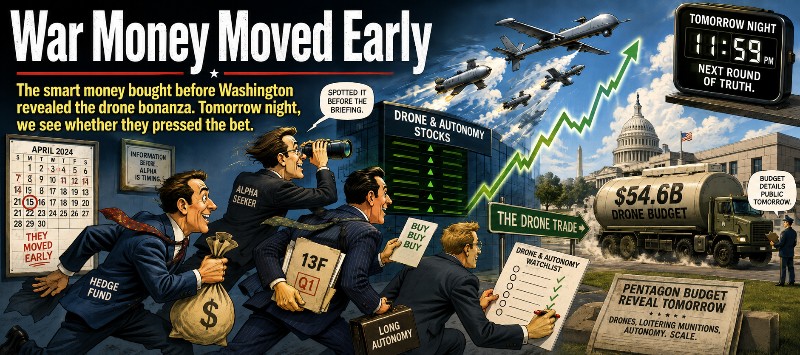 War Money Moved Early