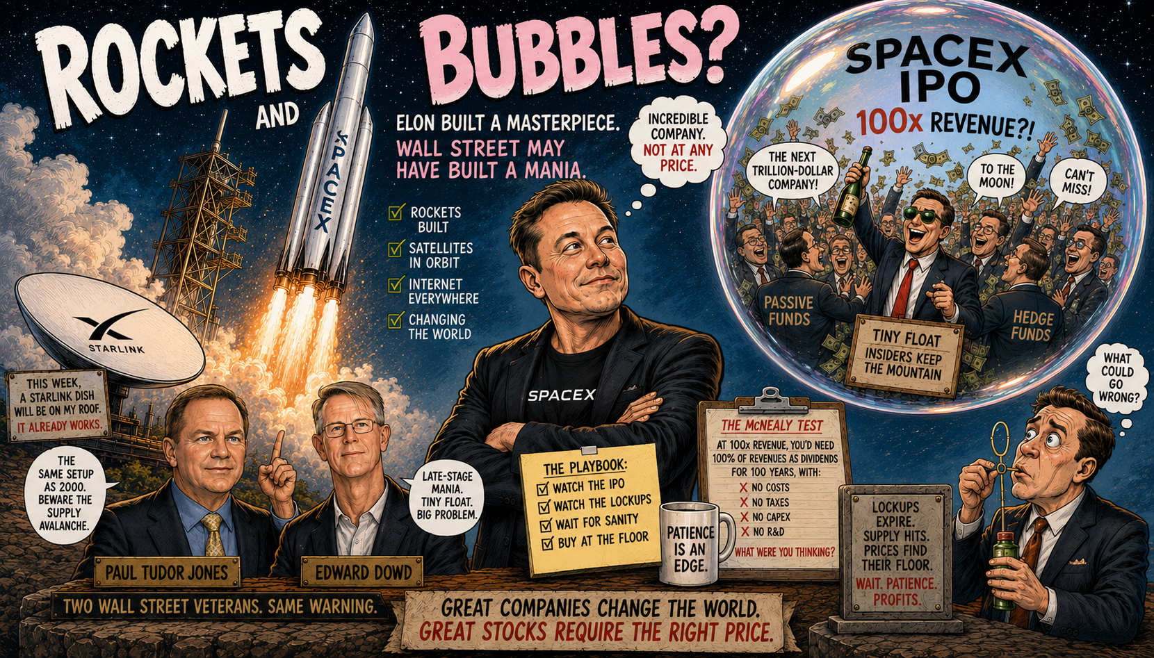 Rockets… and Bubbles?