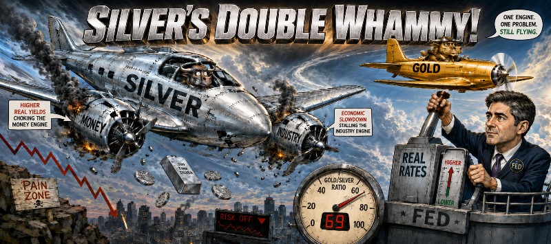 Silver’s Double Whammy