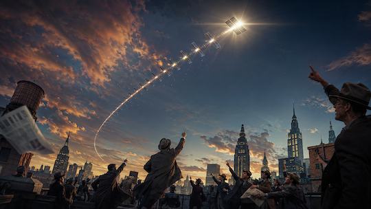 It's a Bird! It's a UFO! It's Starlink!
