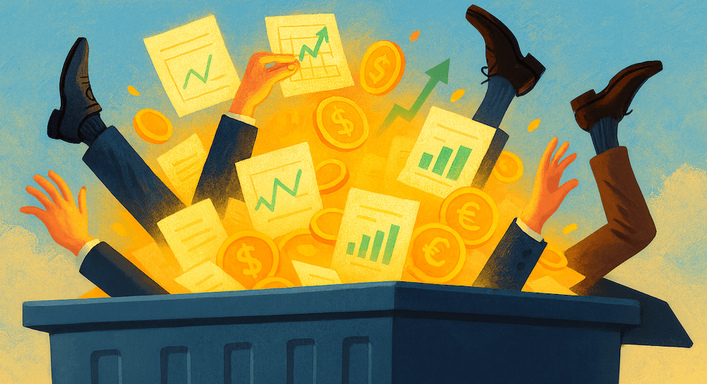 The “Dash for Trash” Is On