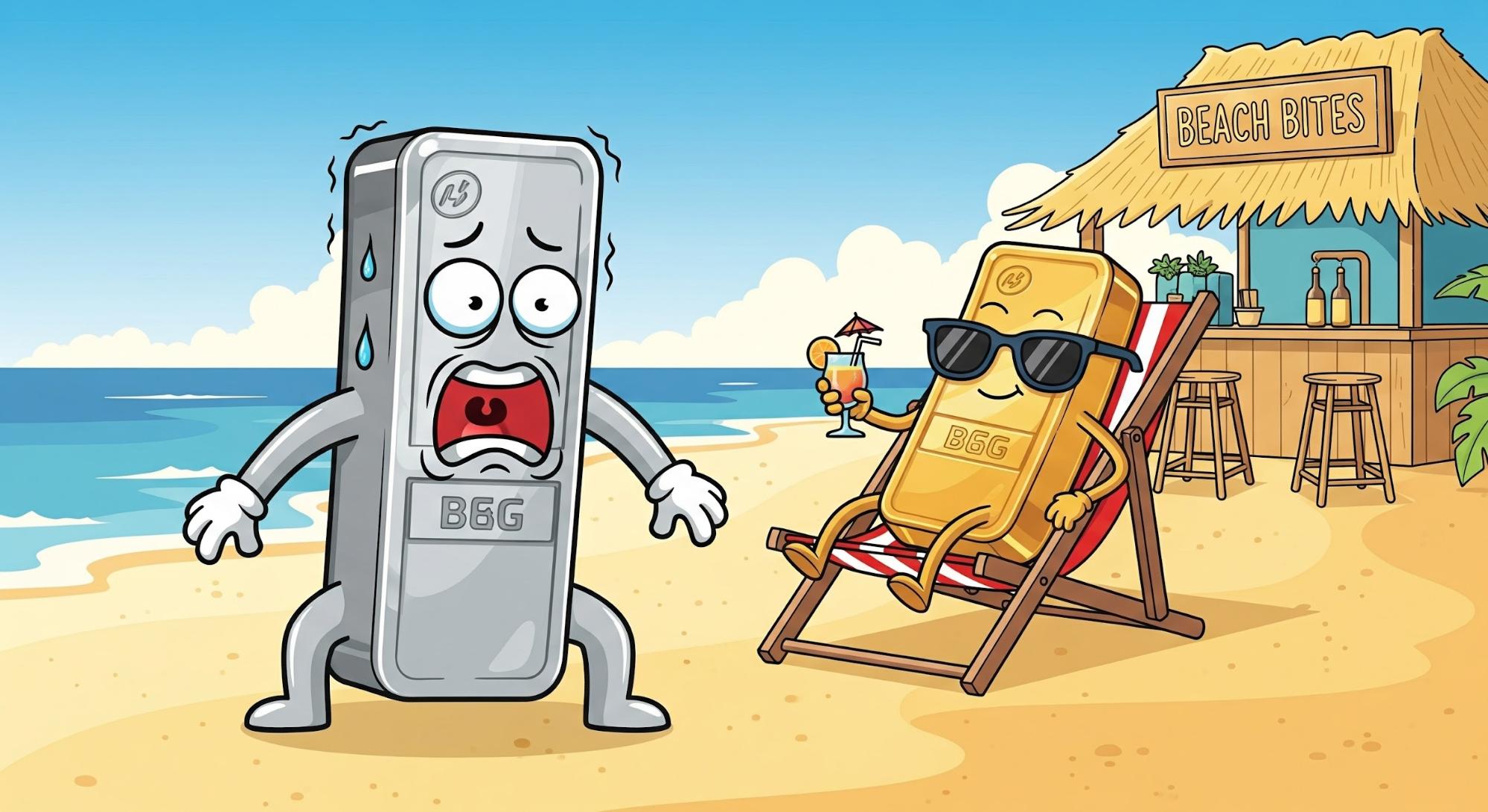 Silver Screams While Gold Whistles in the Wind