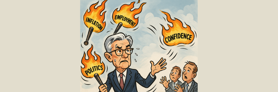 Powell Cuts, Then Waffles