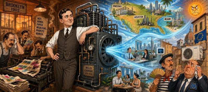 The Man Who Cooled the World