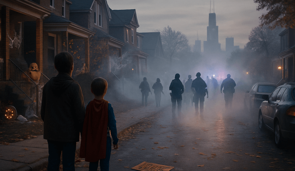 Pritzker vs. Noem: The Battle Over Halloween