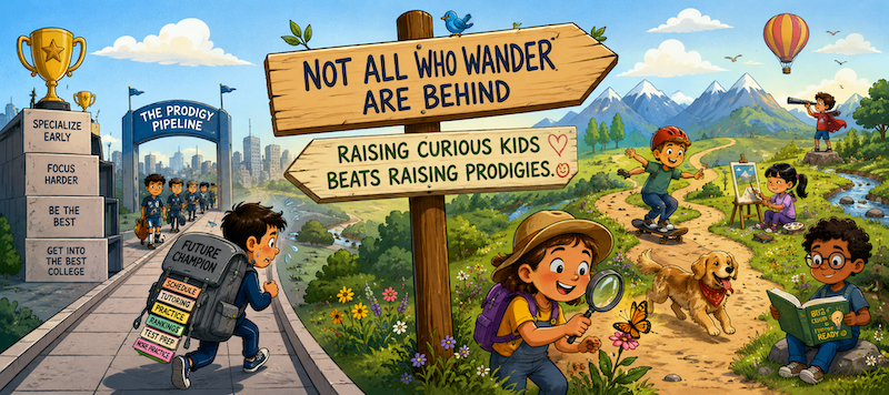 Not All Who Wander Are Behind