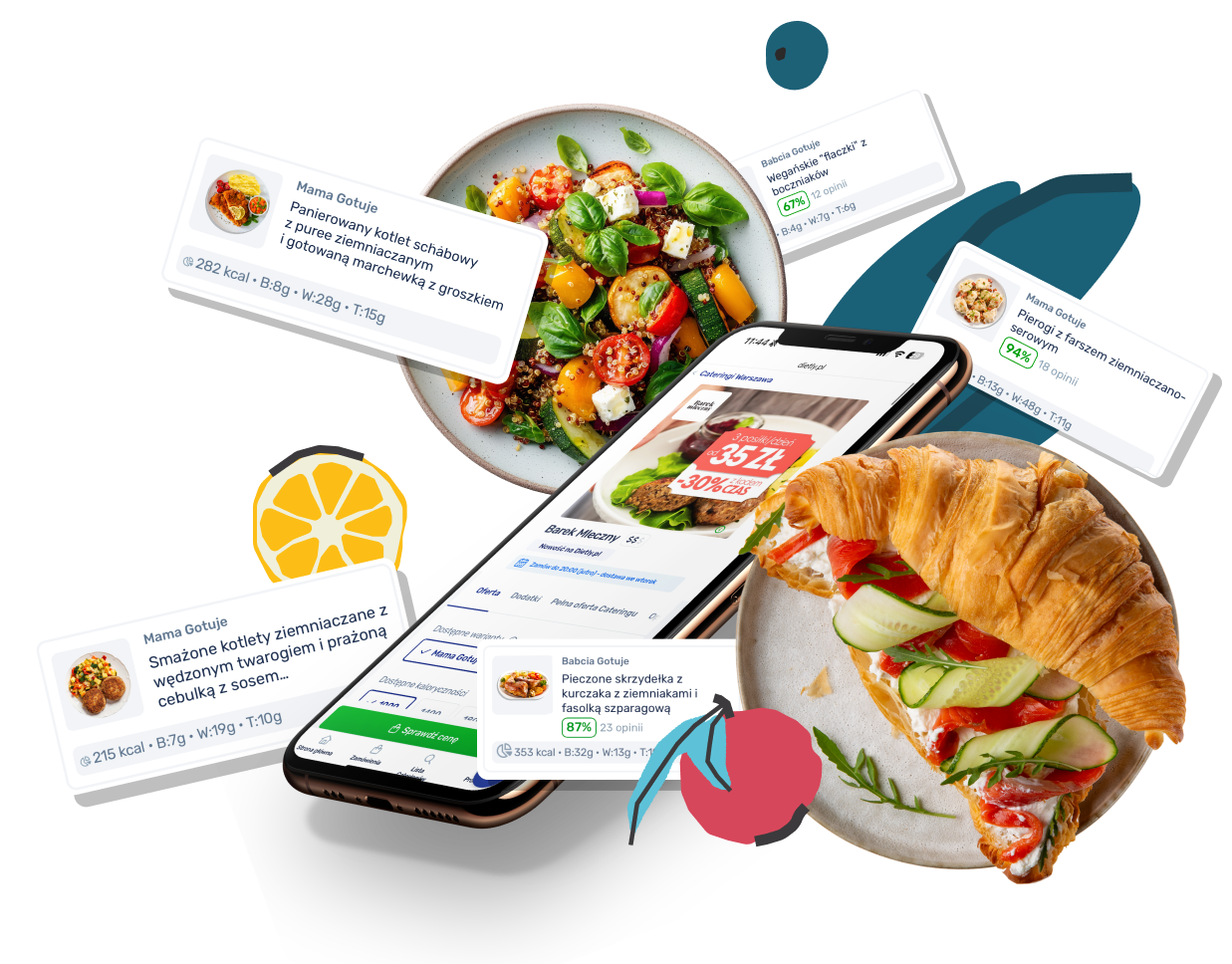 Healthy meal preparation