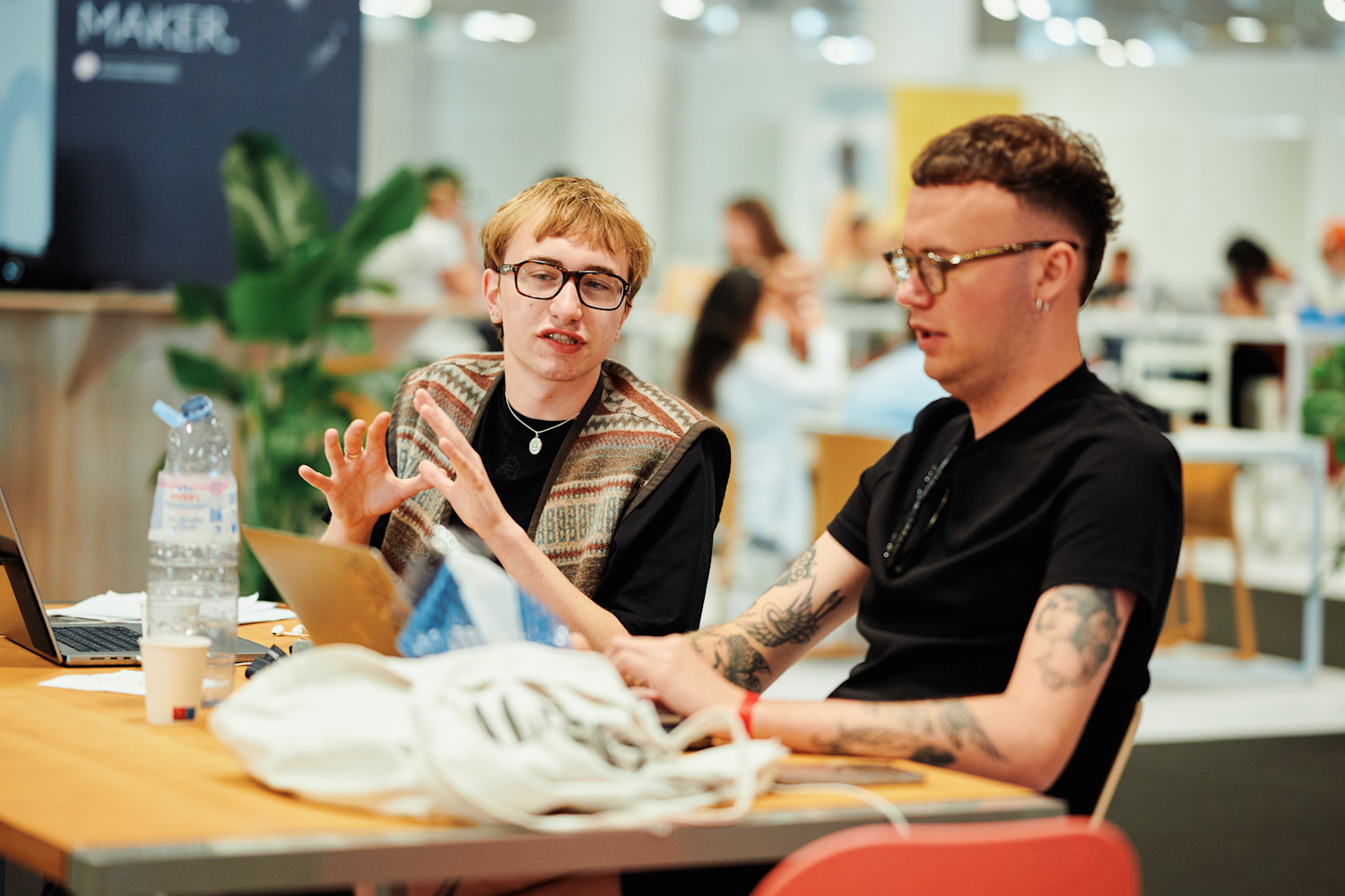 The audience applauding at the Creative Academy at Cannes Lions.