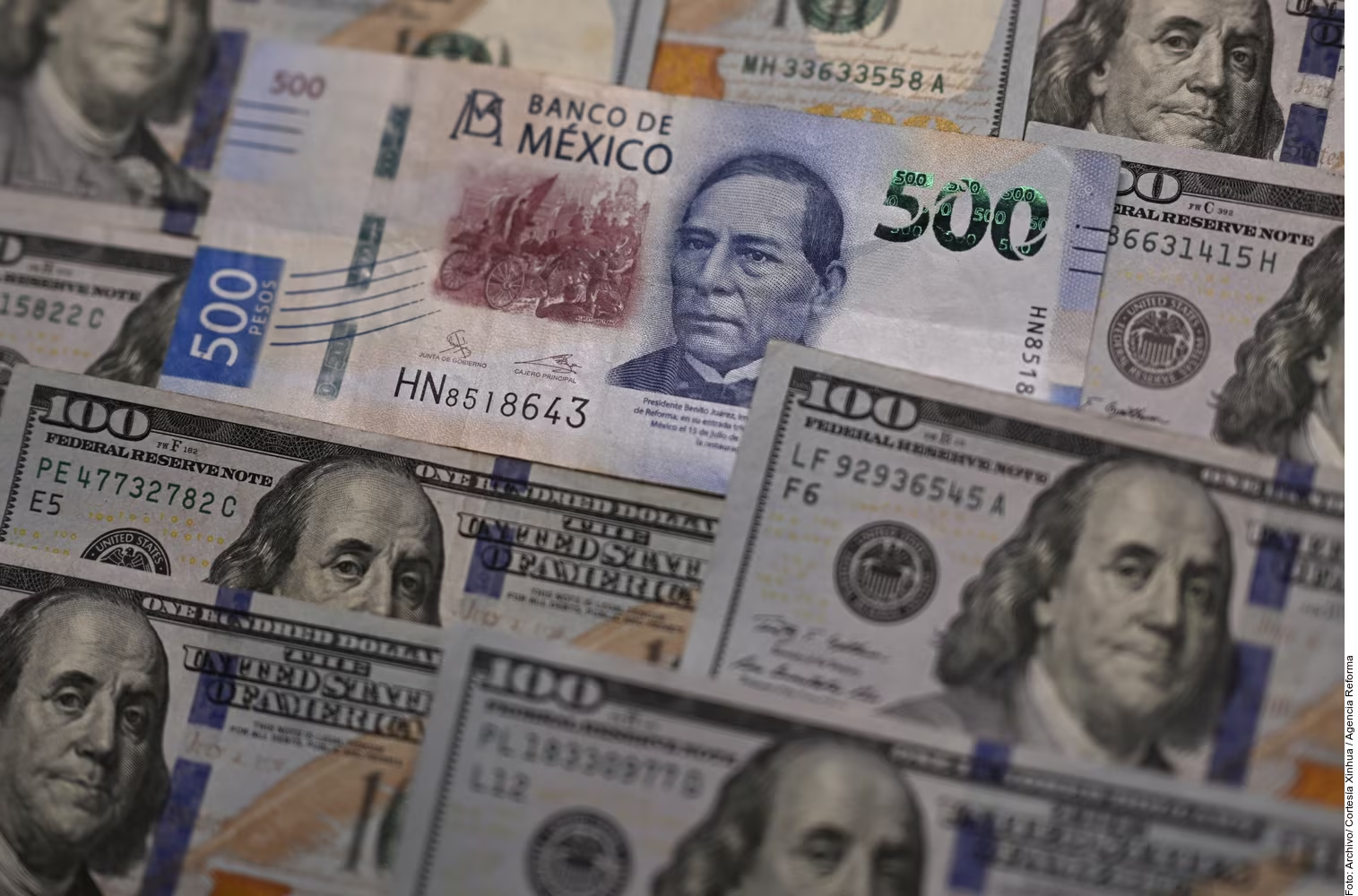La apreciación del peso disminuye la recaudación de impuestos por importaciones.