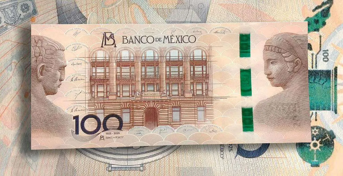 Banxico lanza nuevo billete de 100 pesos y tiene símbolos ocultos, ¿qué significan?.
