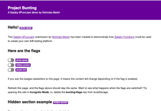 Project Bunting by Nicholas Martin icon