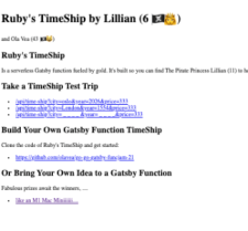 Ruby's TimeShip by Lillian by Lillian and Ola Vea icon