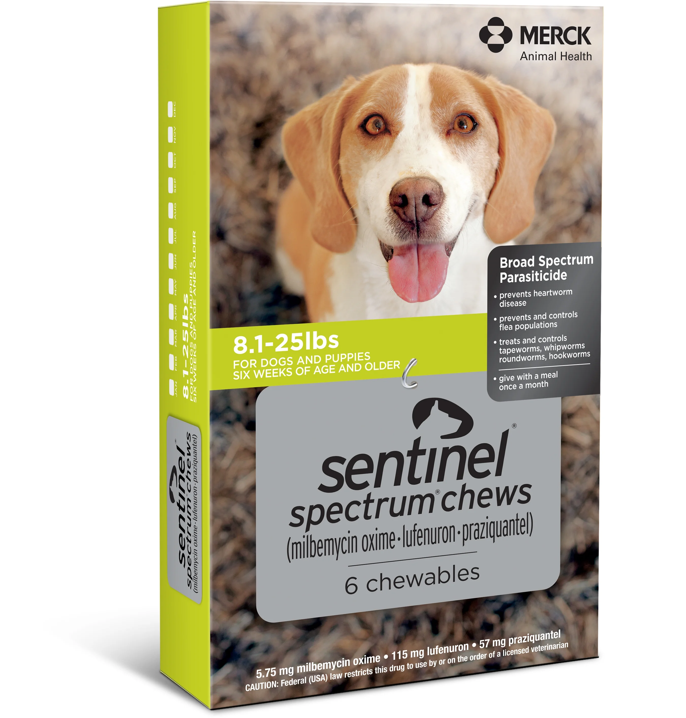 sentinel-spectrum-chews-for-dogs-81-25-lbs-green