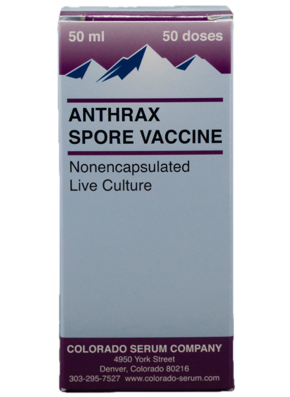 Anthrax Spore Vaccine 50 dose