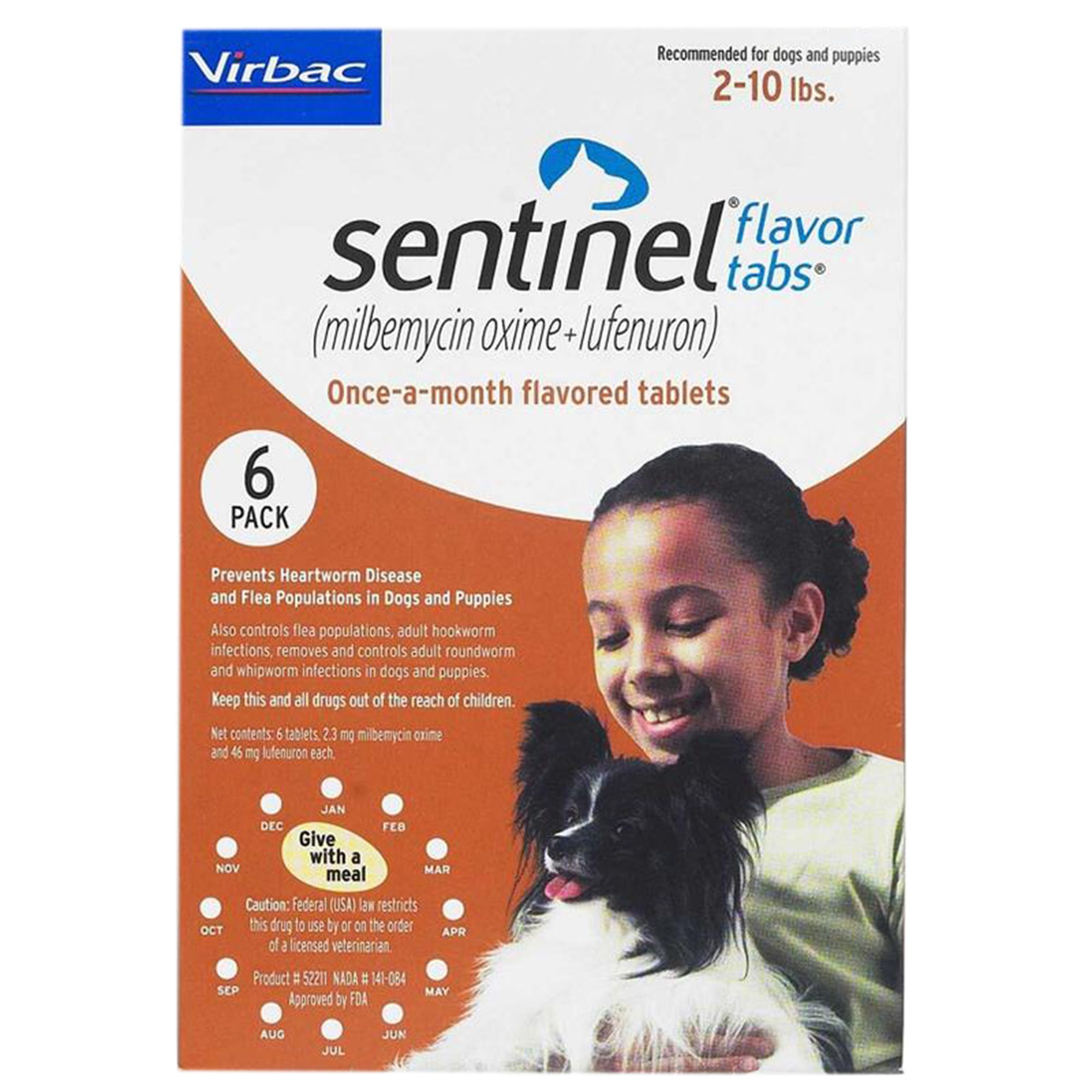 sentinel-flavor-tabs-for-dogs-2-10-lbs-brown
