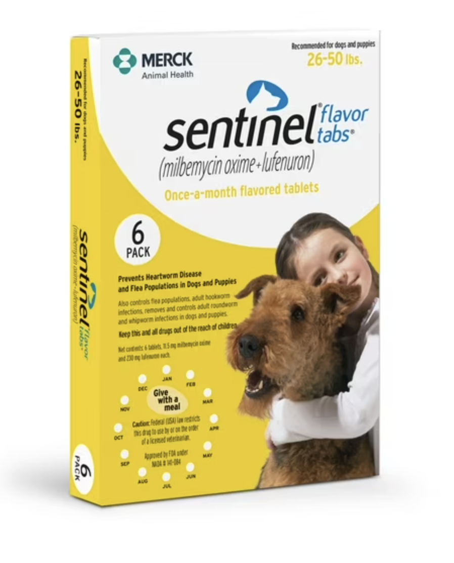 sentinel-flavor-tabs-for-dogs-26-50-lbs-yellow