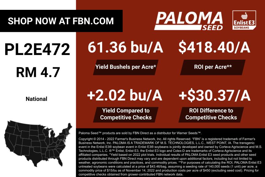 PL2E472 - National - 2022 Yield Graphic