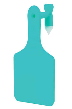 Y-Tex Y-Tag Calf, Blank, (Turquoise)