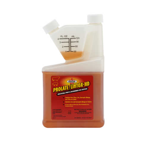 Prolate/Lintox HD™ Insecticidal Spray & Backrubber for Livestock Quart