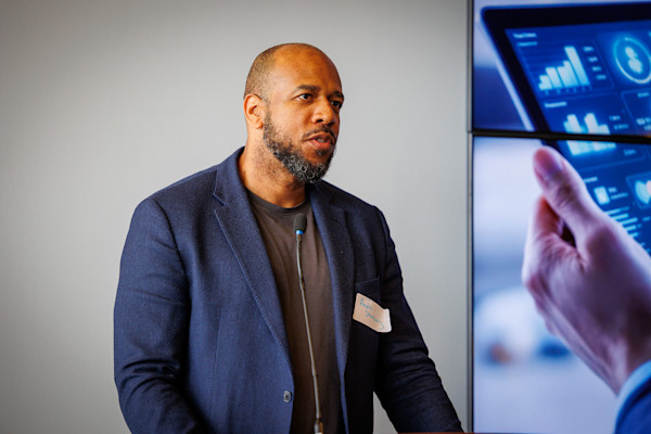 Dr. André Stanberry, from the University of Waterloo’s School of Optometry.