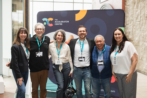 Ruth Casselman and AC team members.