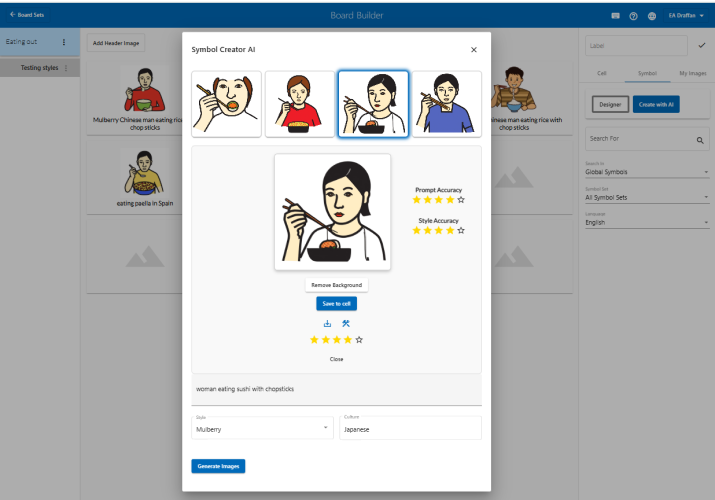 symbol creator Ai in Board Builder