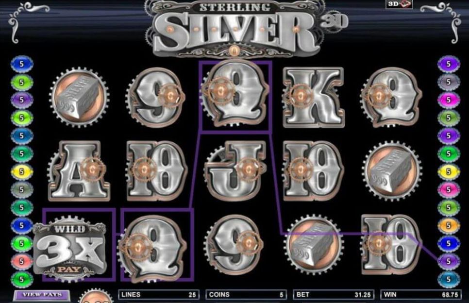 Sterling Silver 3D screenshot 1