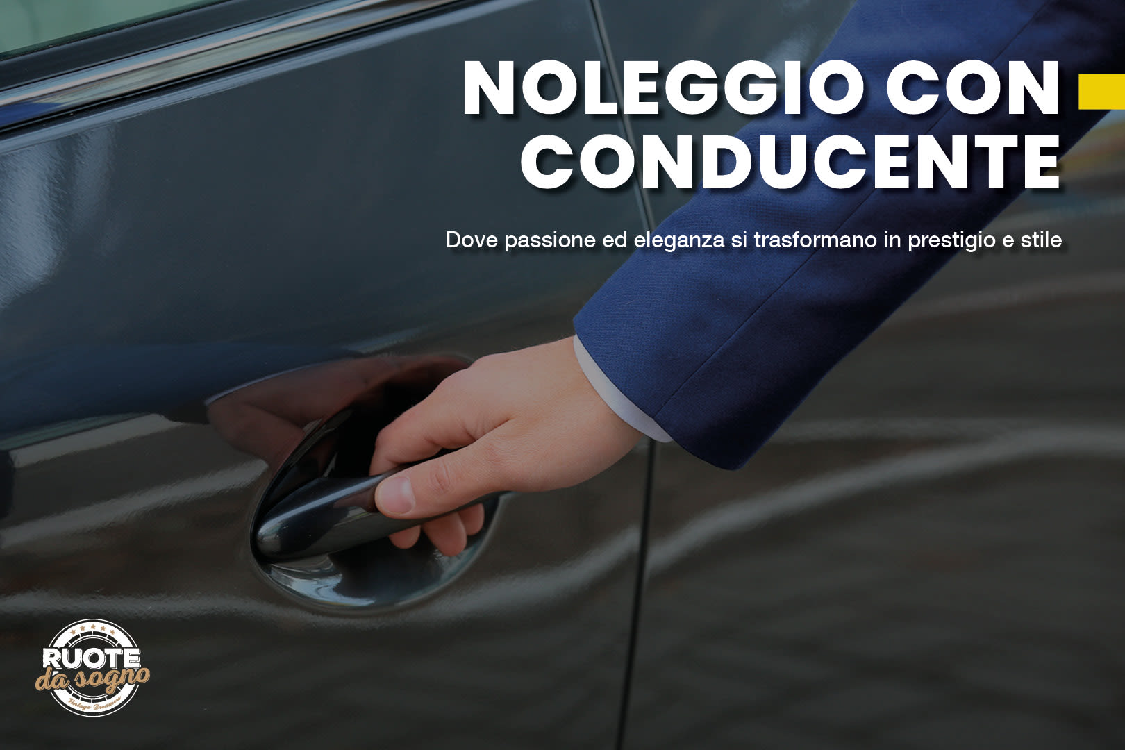 NUOVO SERVIZIO NOLEGGIO CON CONDUCENTE