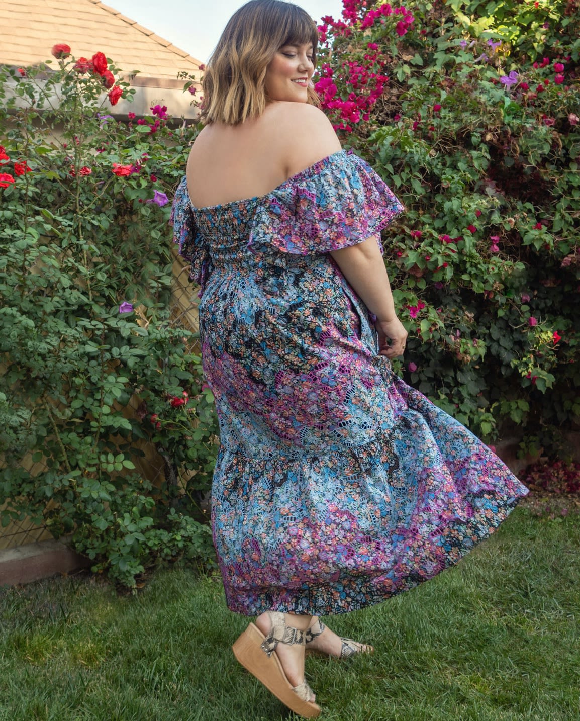 GIRL IN A DRESS.