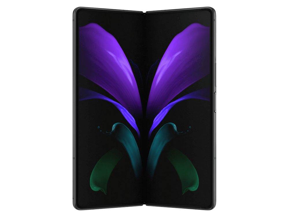 Galaxy Z Fold2 front mystic black