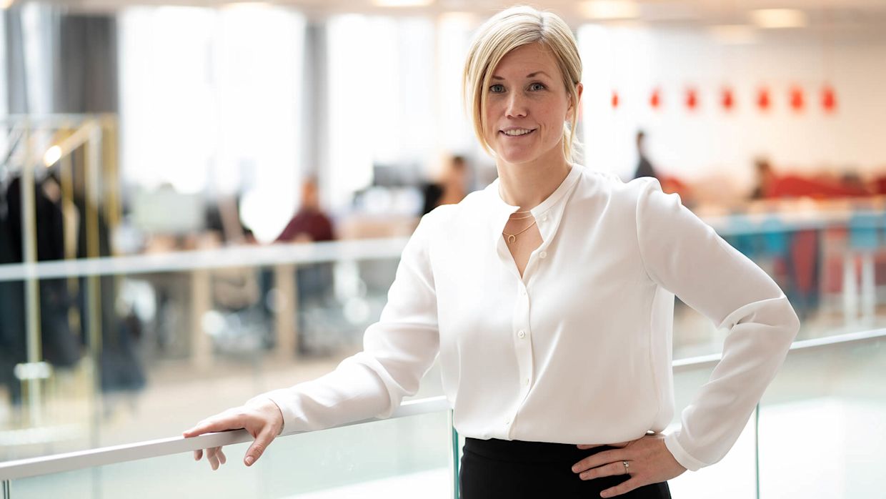 Anne-Louise Wirén, CCO hallon.