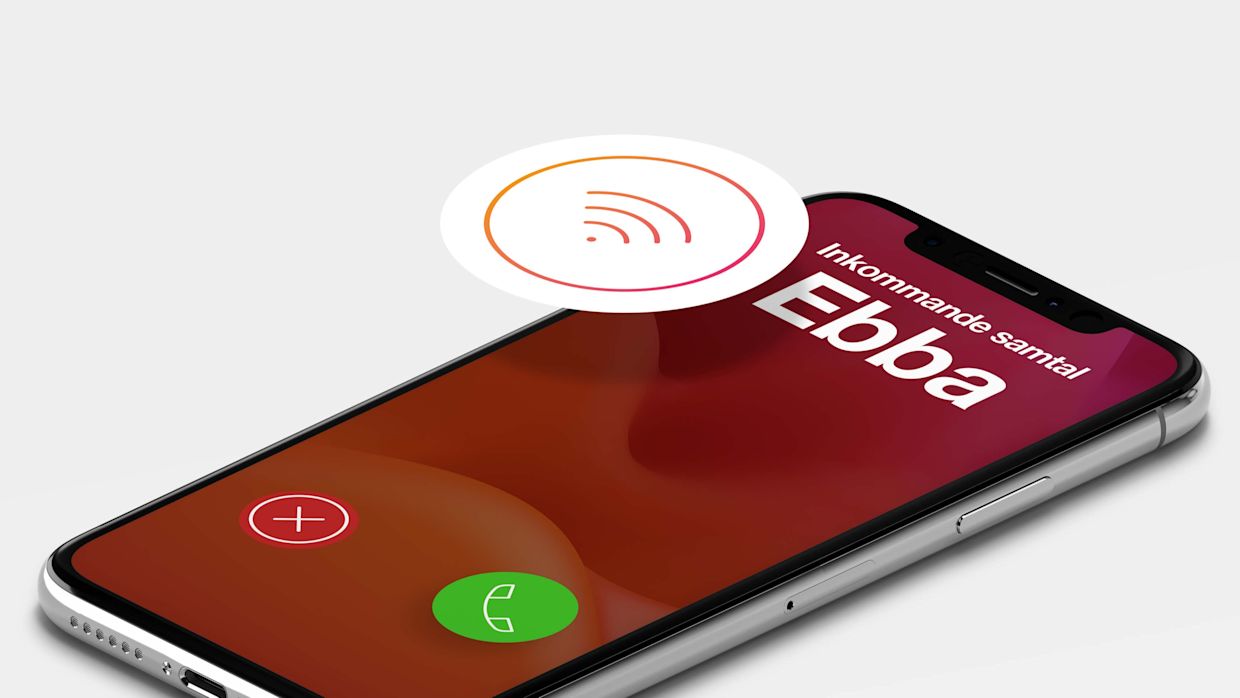 Använd WiFi-samtal på platser där du saknar täckning men har tillgång till WiFi